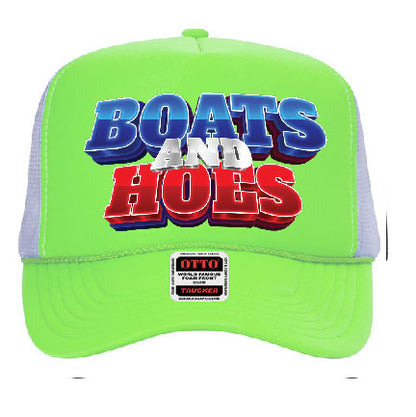 "Boats and Hoes" Stoopid Original Trucker Hat