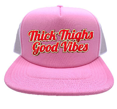 "Thick Thighs Good Vibes" Stoopid Original Trucker Hat