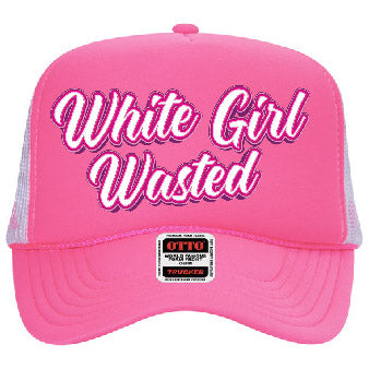 "White Girl Wasted" Stoopid Original Trucker Hat