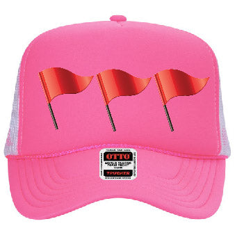 "Red Flags" Stoopid Original Trucker Hat