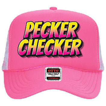 "Pecker Checker" Stoopid Original Trucker Hat