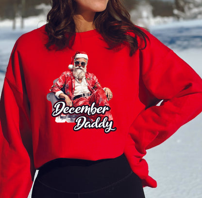 December Daddy Crewneck/Hoodie/Long Sleeve Christmas Stoopid Original