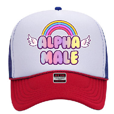 "Alpha Male" Stoopid Original Trucker Hat