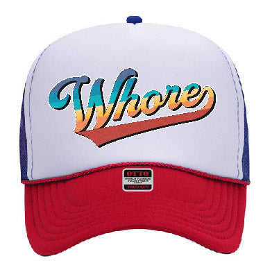 "Whore" Stoopid Original Trucker Hat