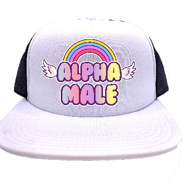 "Alpha Male" Stoopid Original Trucker Hat