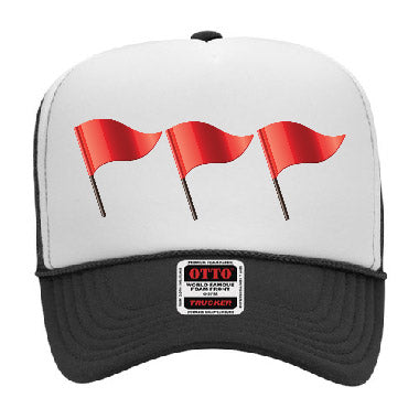 "Red Flags" Stoopid Original Trucker Hat