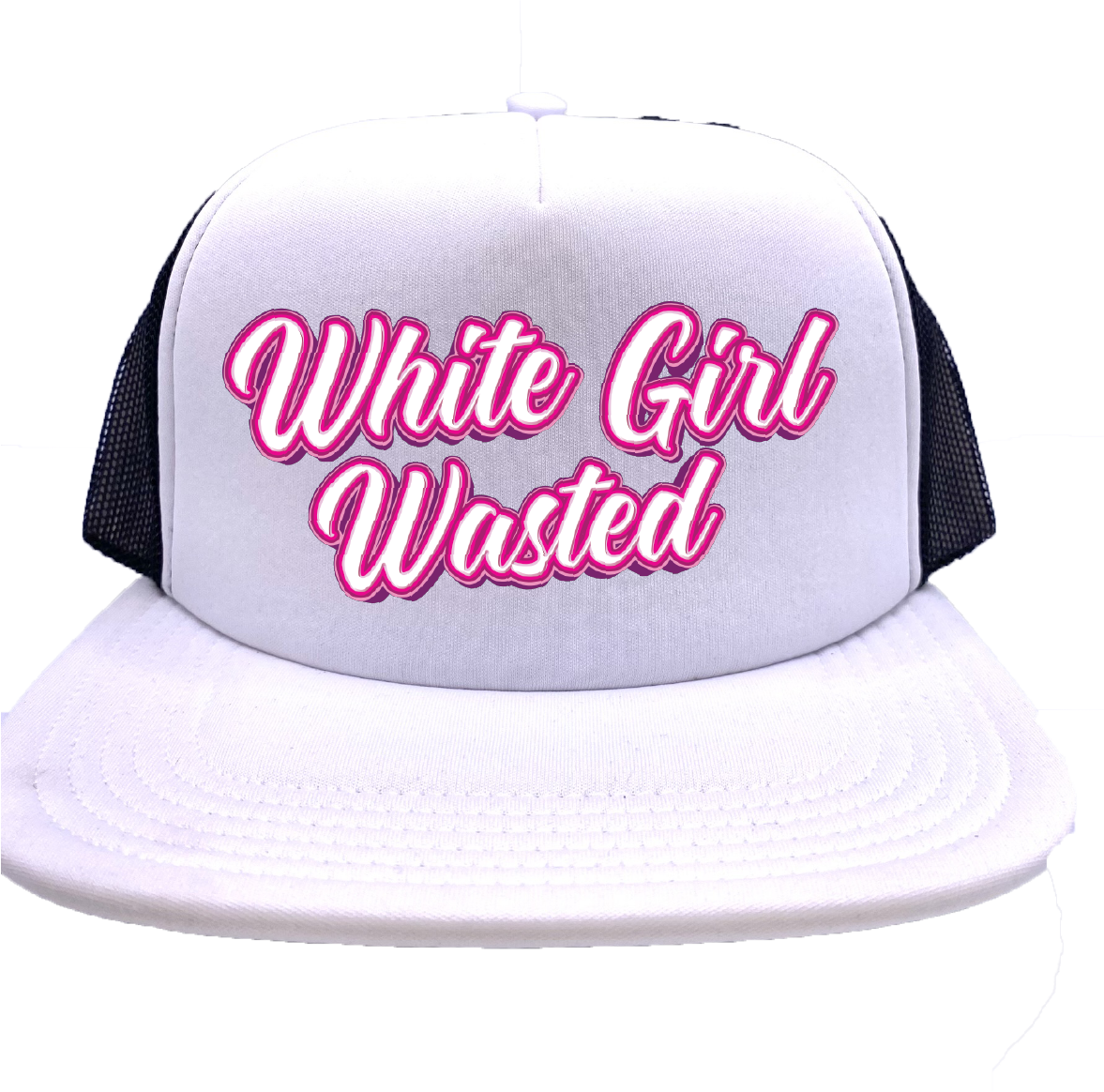 "White Girl Wasted" Stoopid Original Trucker Hat